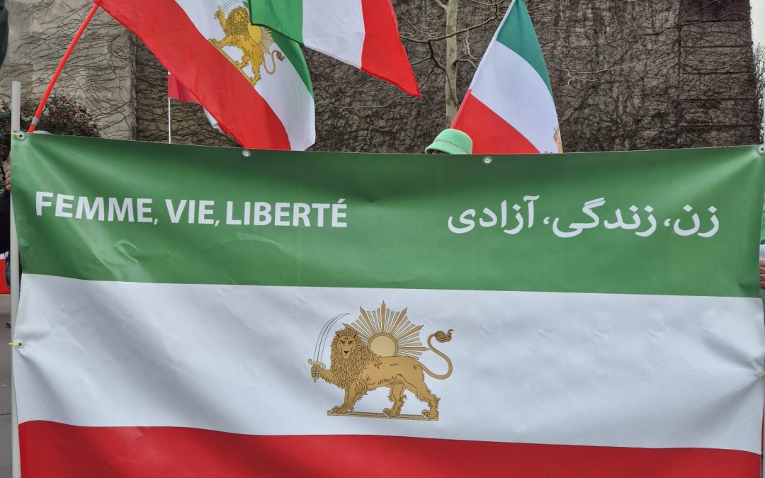 A la marche du dimanche 9 février : Pour un Iran libre démocratique et laïque