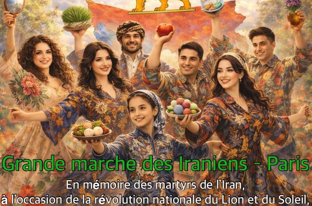 Célébrons Norouz lors de la Marche dimanche 22 mars 15h