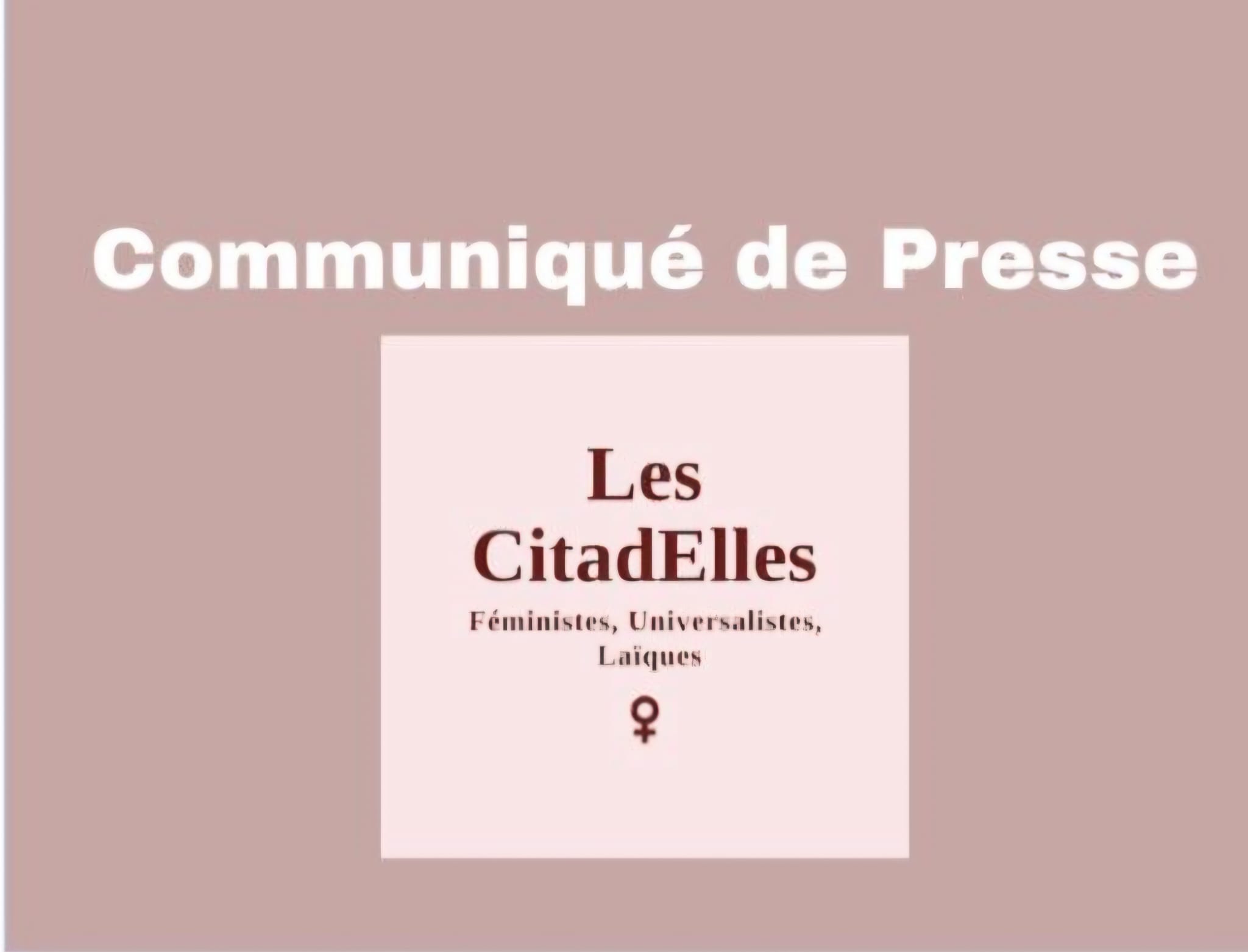 Les Citad'Elles, réseau féministe universaliste et laïque