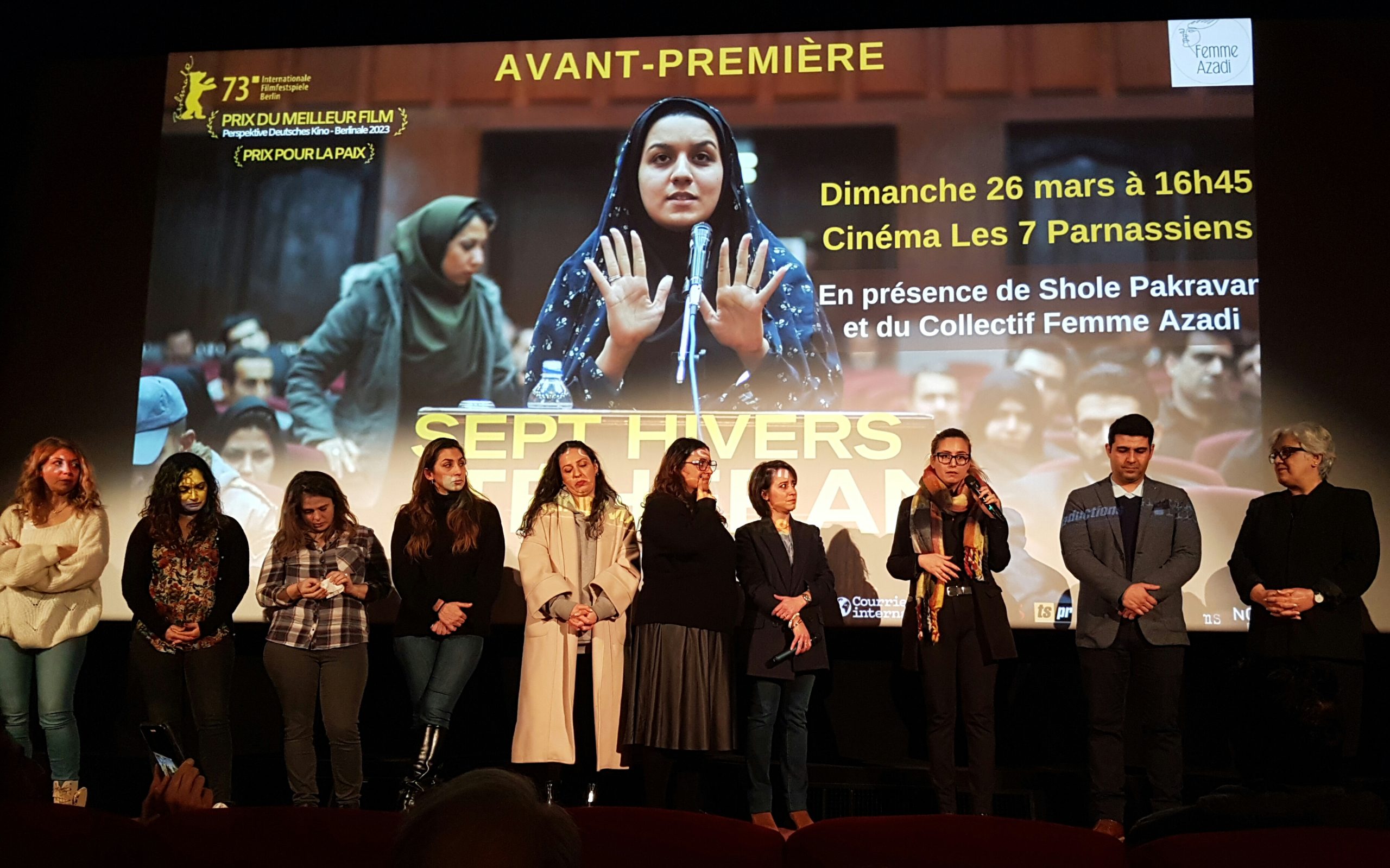 Sept Hivers à Téhéran, 2023, réalisatrice Steffi Niederzoll