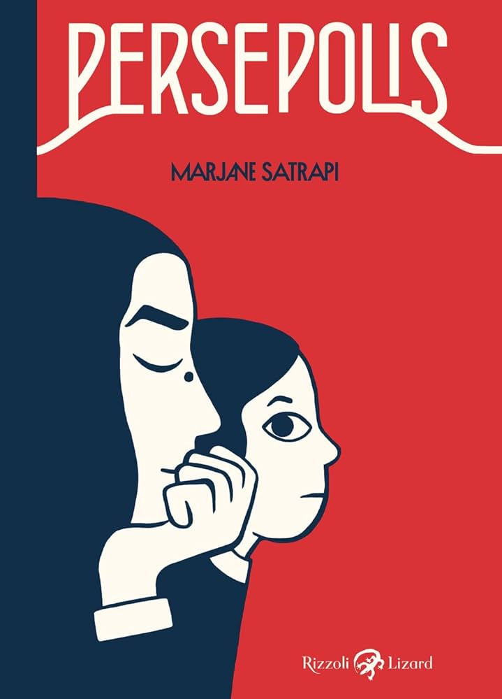 Marjane-Satrapi-Persepolis Couverture de la bande dessinée Persepolis