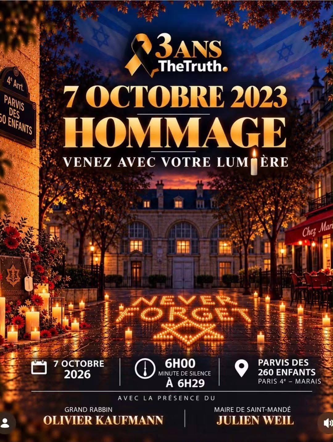 Commemorations7octobre-6h29-affiche Commemoration du 7 octobre 2023 - 6h29