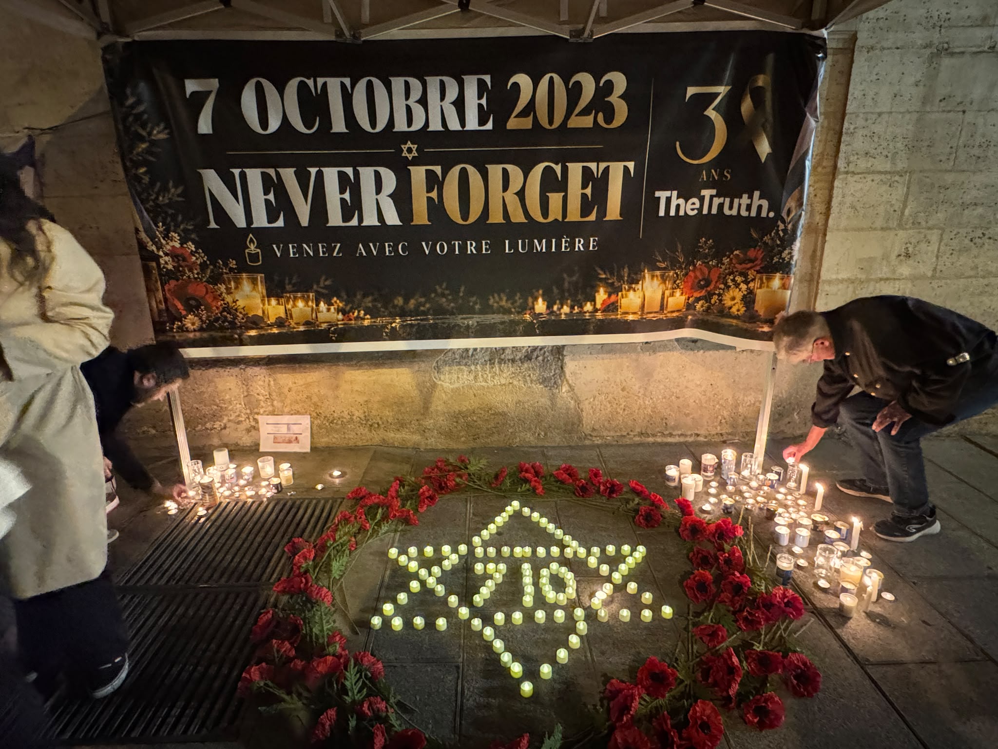 Commemorations7octobre-6h29 Commemoration du 7 octobre 2023 - 6h29